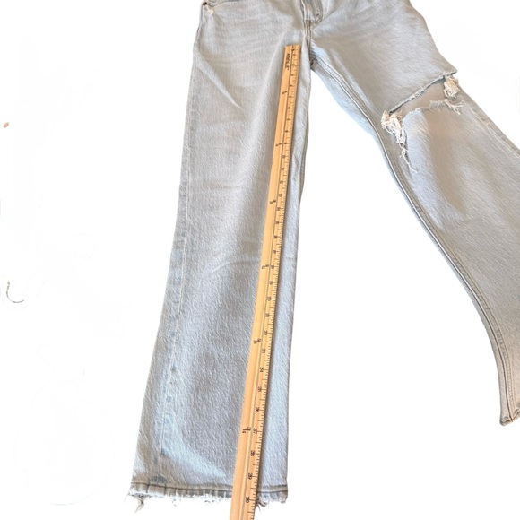 Abercrombie & Fitch "The '90s Straight Ultra High Rise" Denim Jeans US27 - Picture 6 of 9
